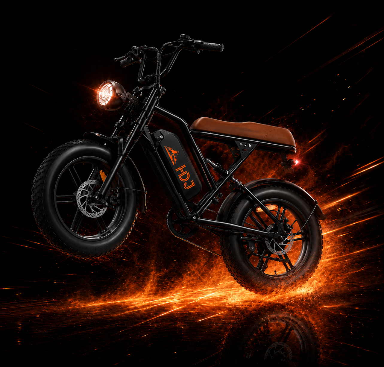 Bicicleta Elétrica 1000W HDJebike V8
