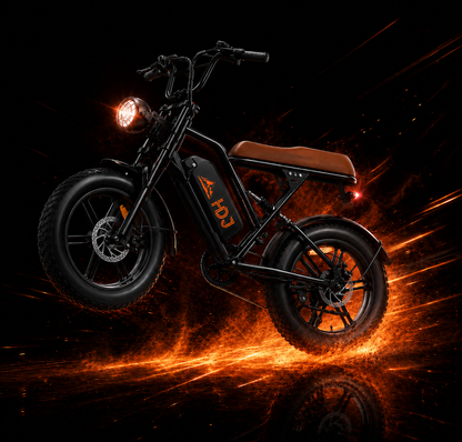Bicicleta Elétrica 1000W HDJebike V8
