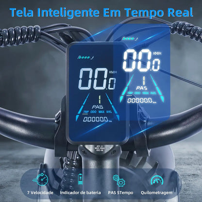 Qws V9 Brake Bicicleta Elétrica 48v 15ah 45km/h