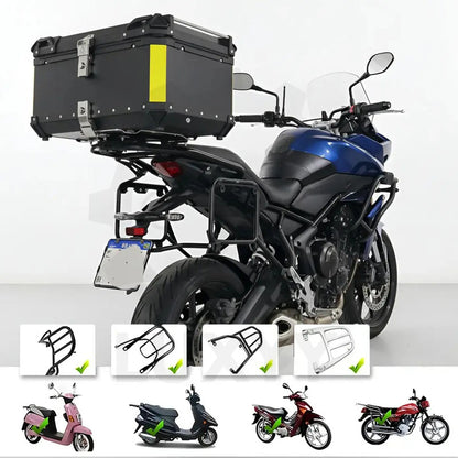 Caja Para Moto Top Case Maletero De Aluminio Para Moto 65l