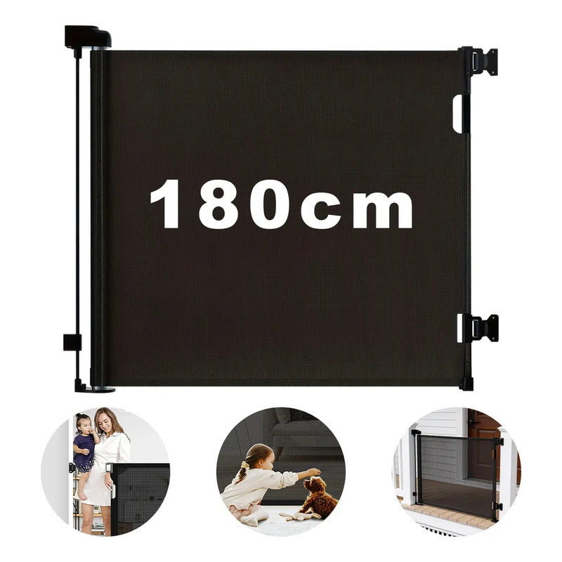 Grade Ajustável 1.80m Segurança Divisória Bebe Pet Escada