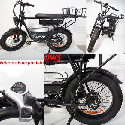 Qws V9 Brake Bicicleta Elétrica 48v 15ah 45km/h