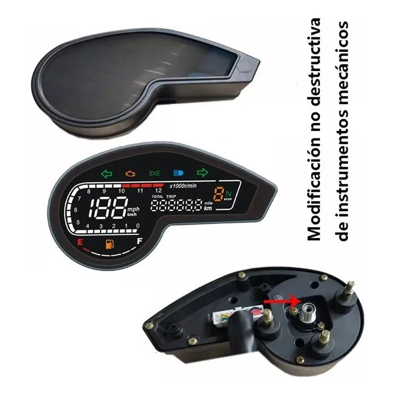 Tablero Digital Para Motocicleta Dm200dm250 Crm250 Xr150