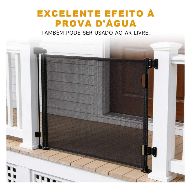 Grade Ajustável 1.80m Segurança Divisória Bebe Pet Escada